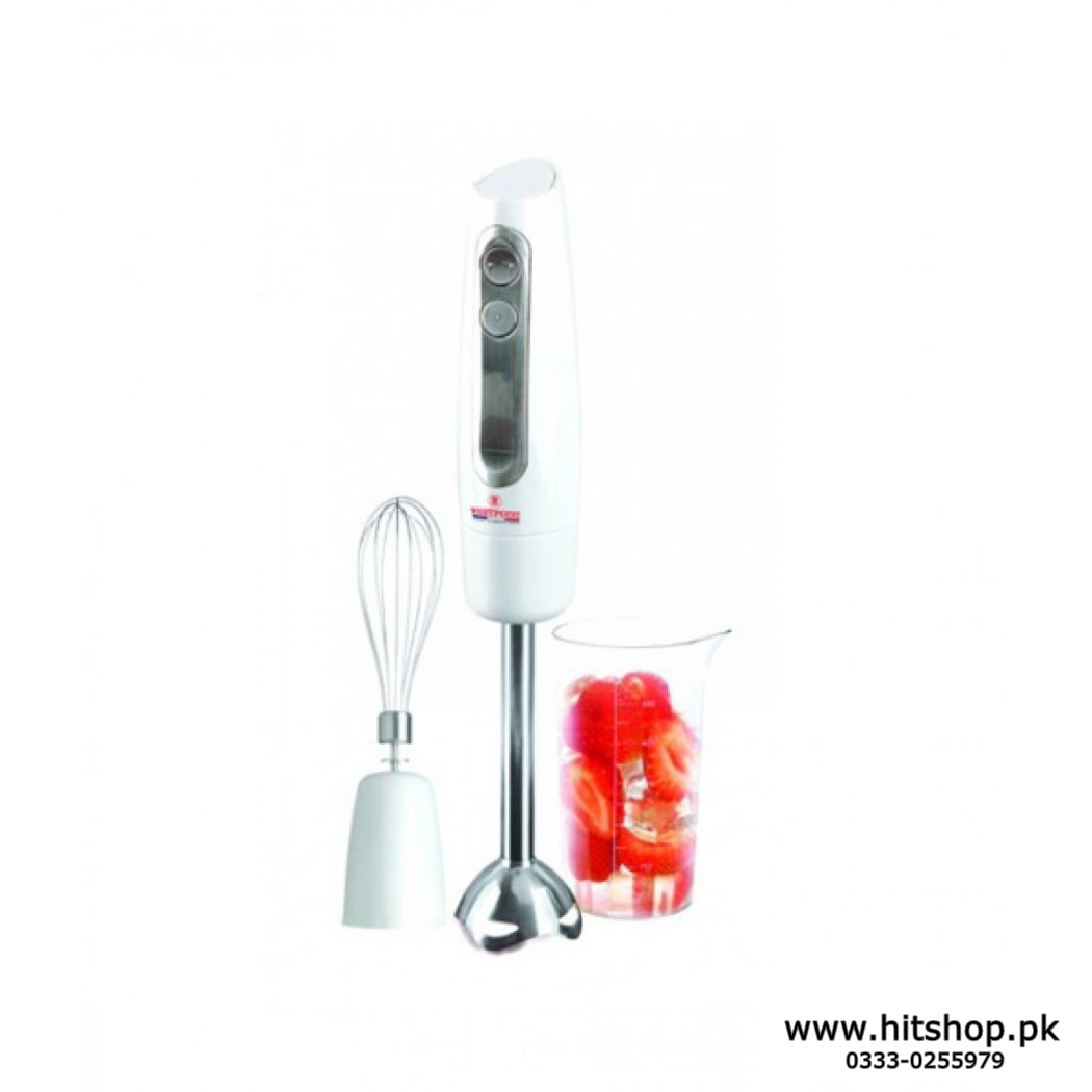 Westpoint WF-9215 Hand Blender Steel Rod and Beater White - view 1